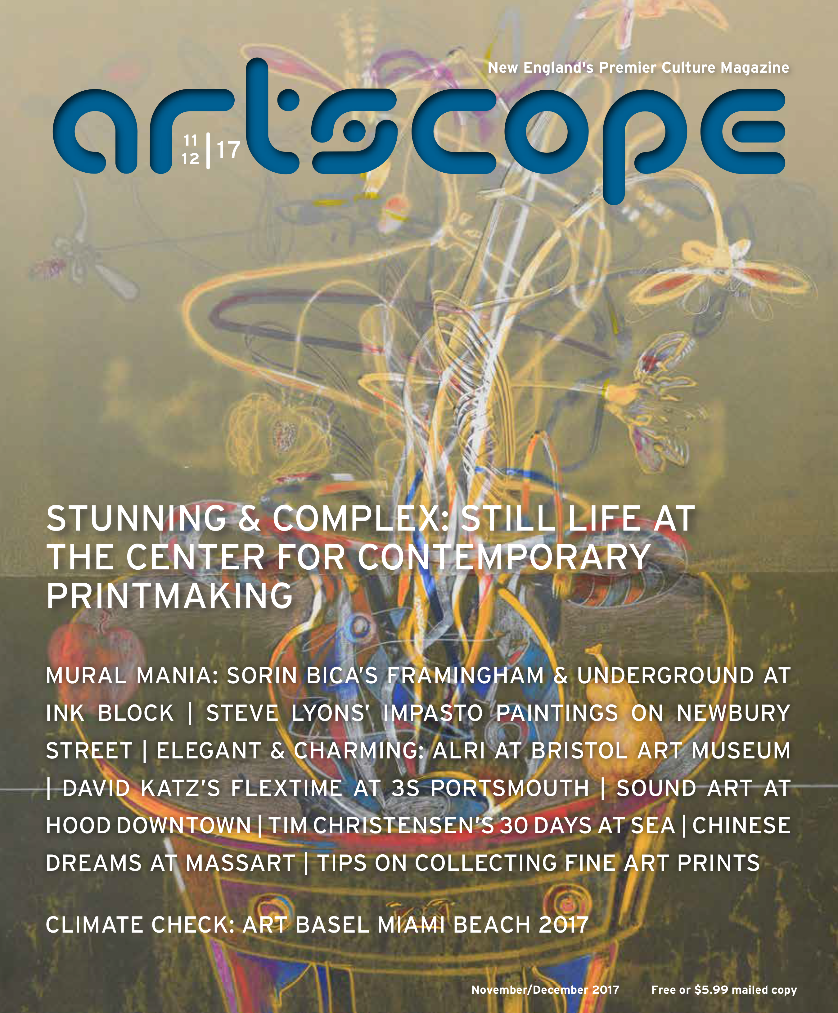 Artscope Magazine Issue 71 - November/December 2017