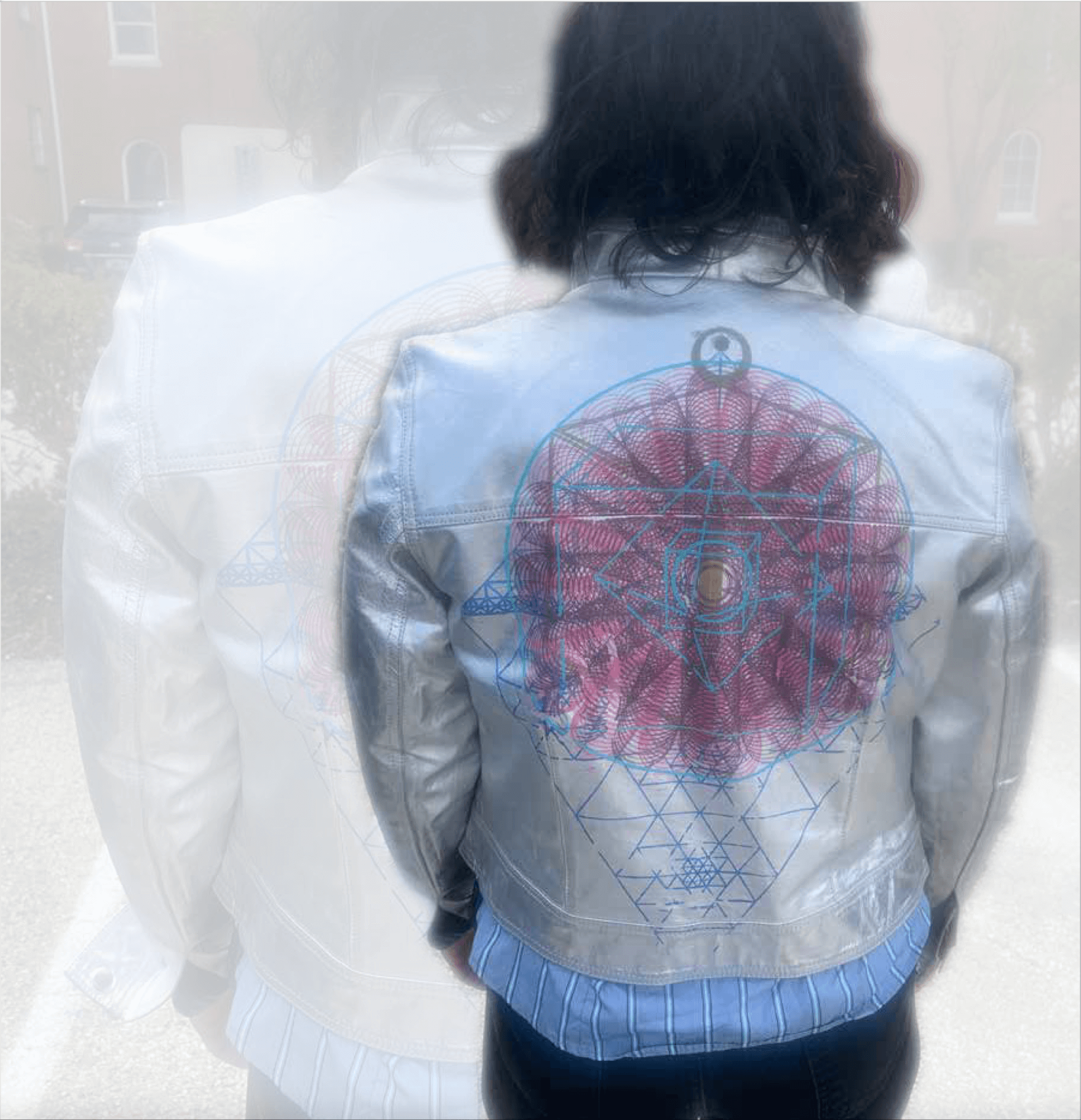 five-layer silver jacket silkscreen by Alison C. Wallis | Artscope Magazine