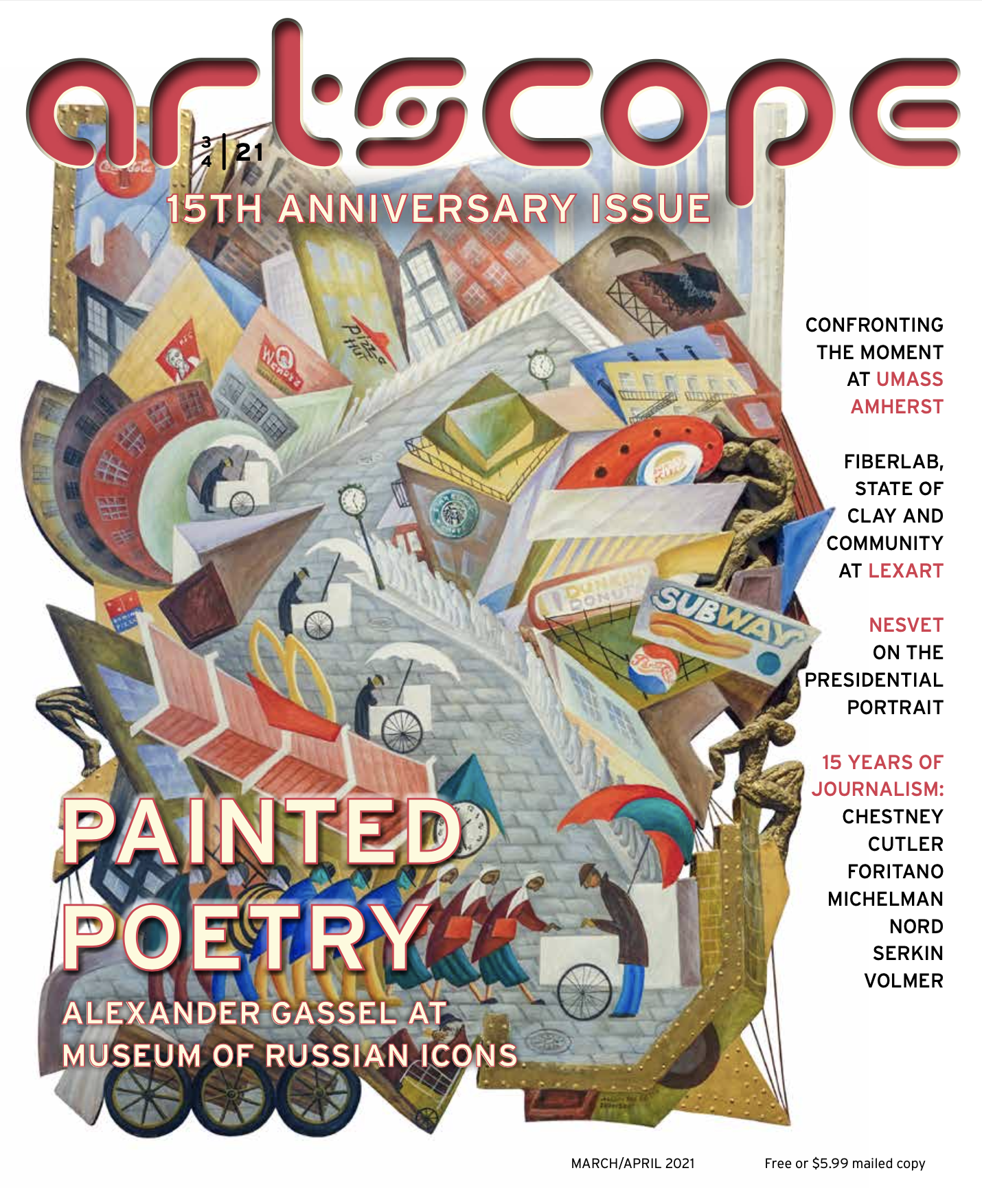 Artscope Magazine Issue 91 - March/April 2021