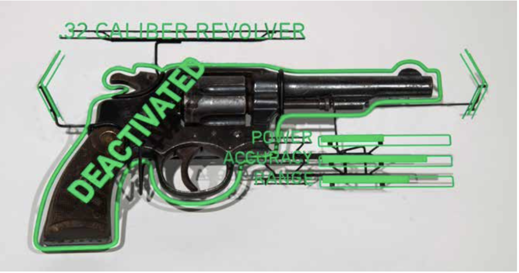 RHODE ISLAND I.M.A.G.I.N.E.S PEACE: MELTED-DOWN GUNS MAKE LOUD STATEMENT