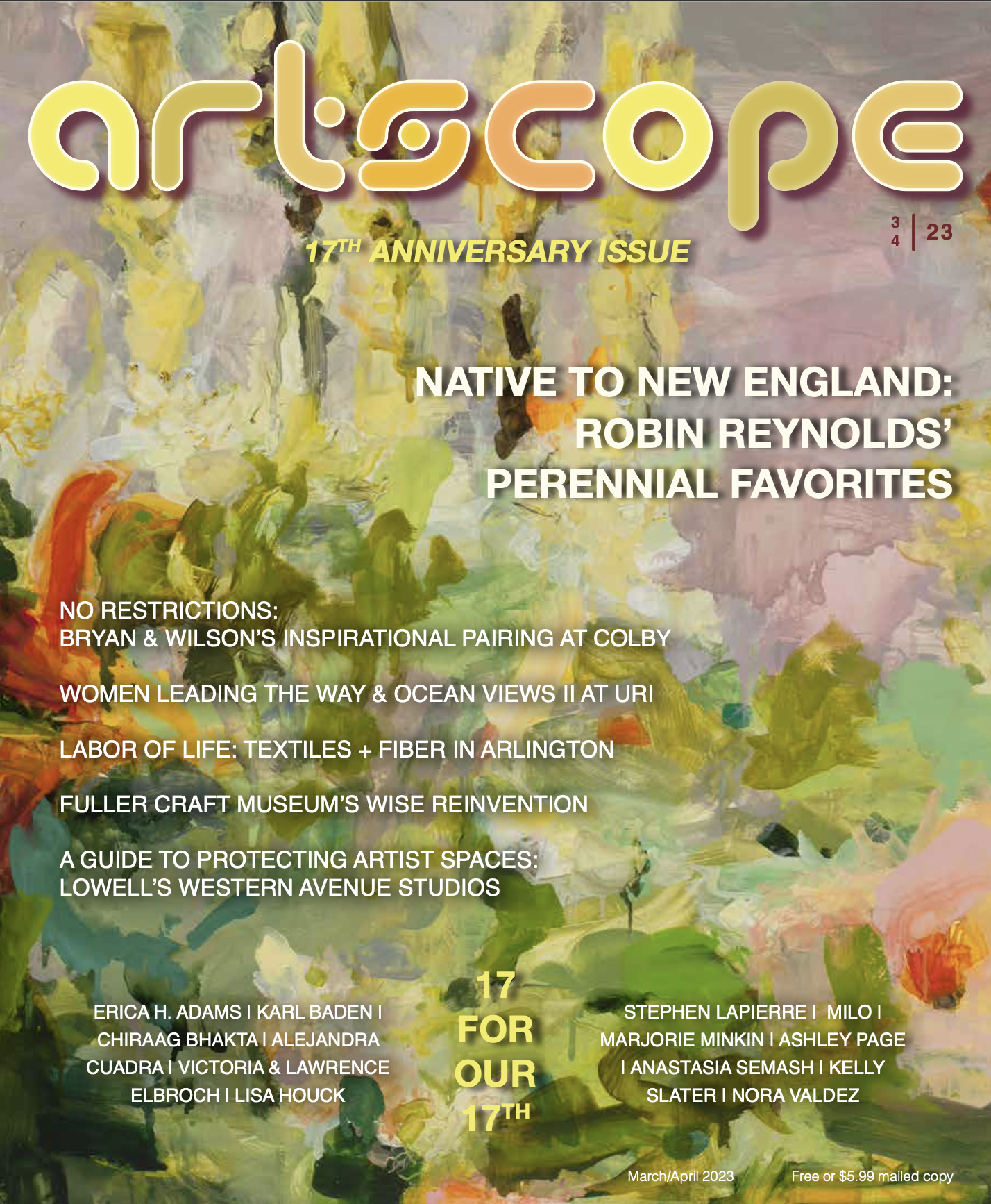 Artscope Magazine Issue 103 - March/April 2023