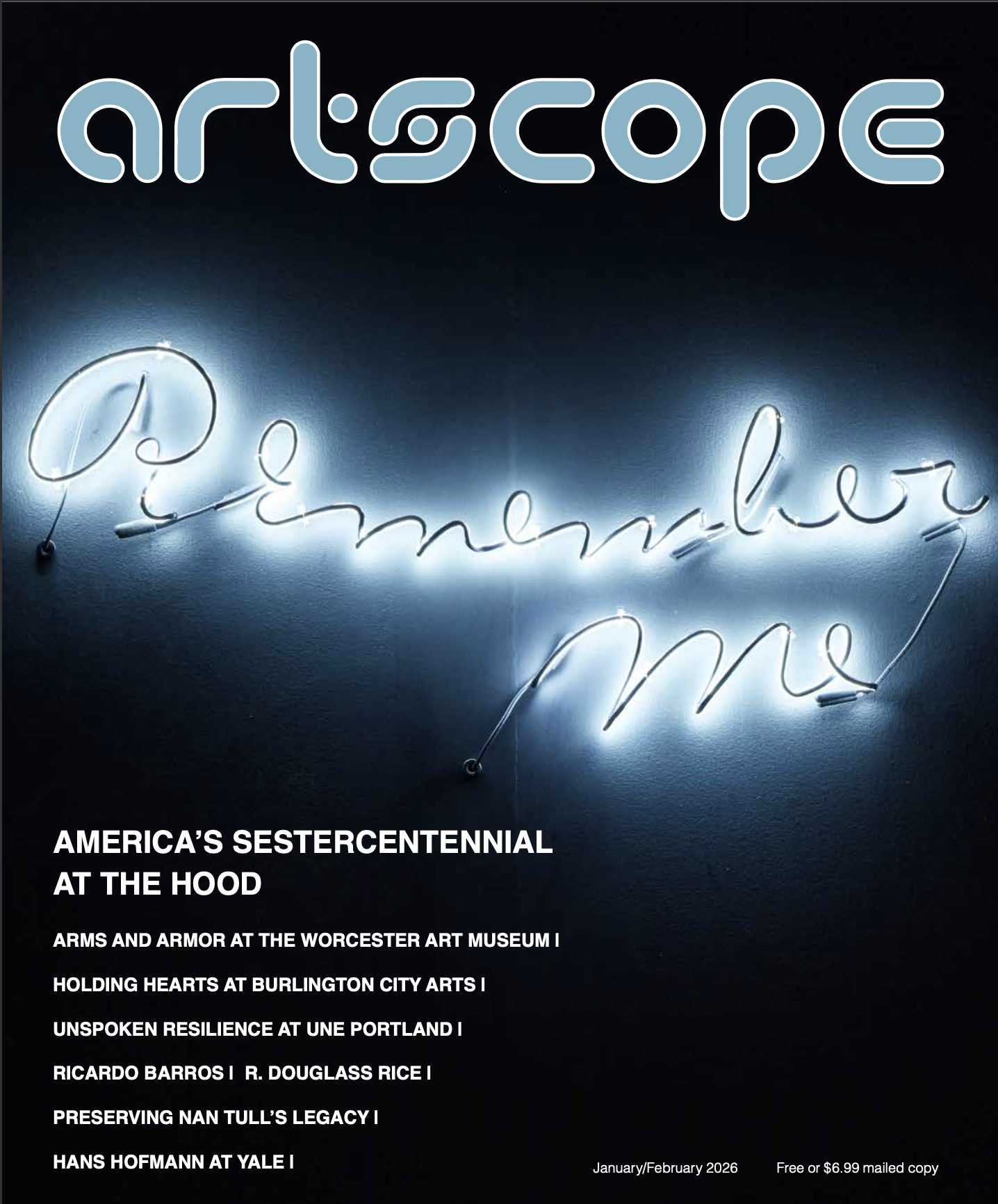 Artscope Magazine Issue 120 - January/February 2026