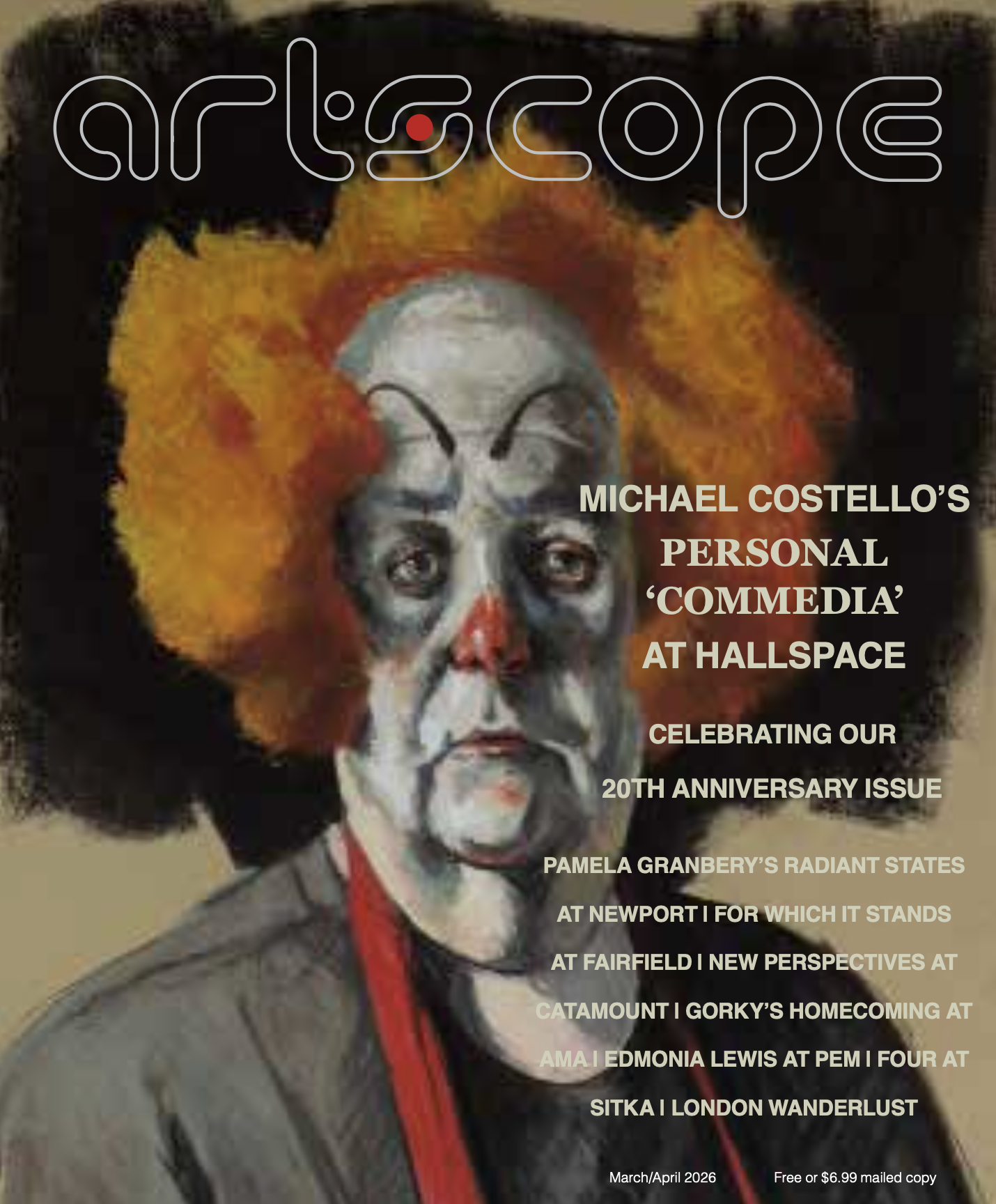 Artscope Magazine Issue 121 - March/April 2026
