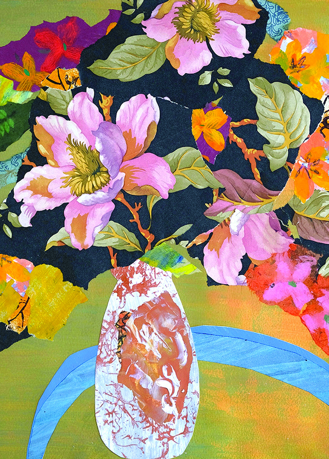 Wagner_Magnolia Bouquet__mixed media_18x24 CMYK